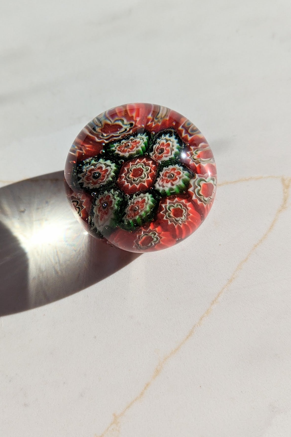 Murano Glass Paperweight good Vintage