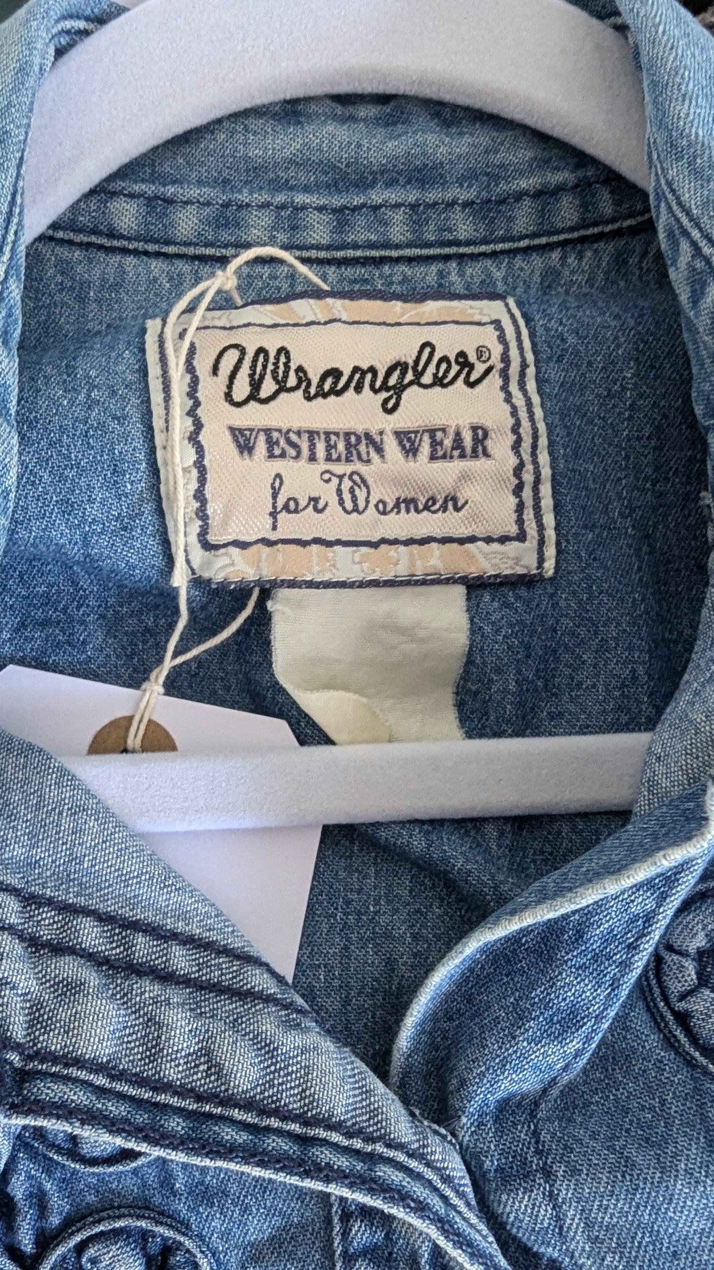 80s Vintage Wrangler Denim Shirt