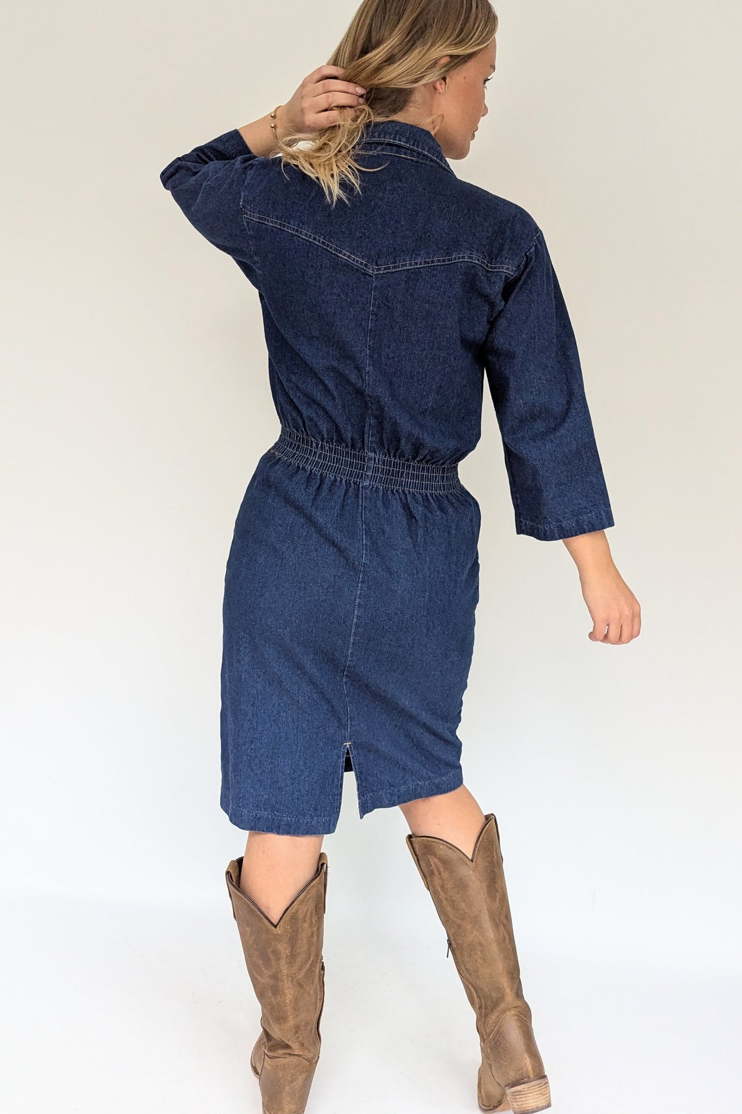 1980s Denim Dress by Dreams