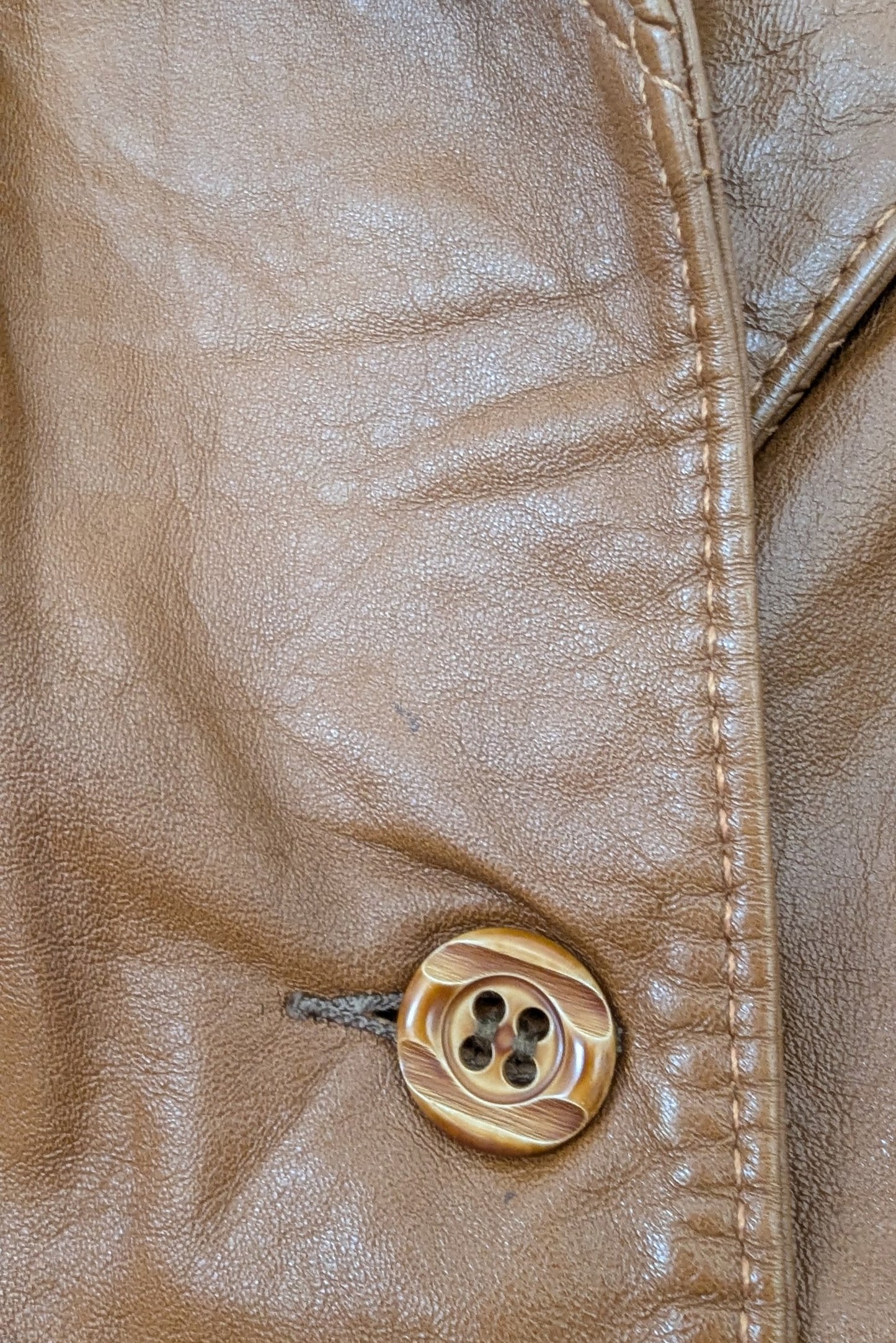 1970s Norwest Tan Leather Jacket