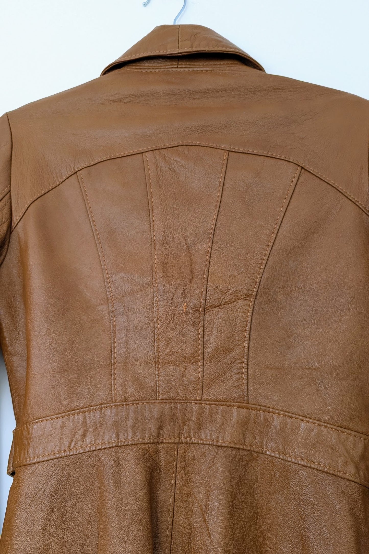 1970s Norwest Tan Leather Jacket