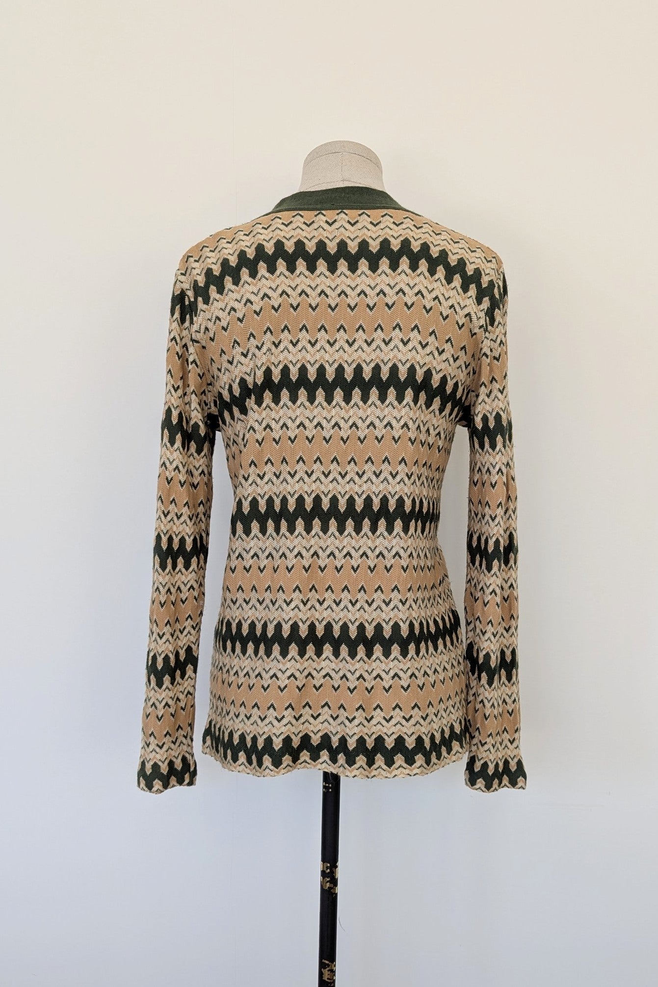 1970s Zig Zag Cardigan