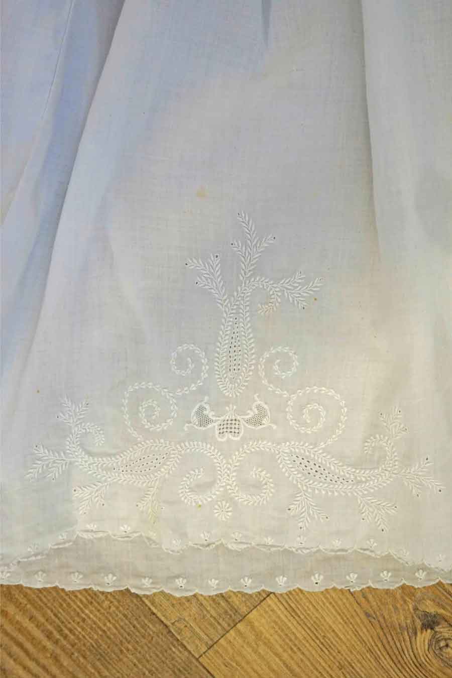 Embroidered sales christening gowns